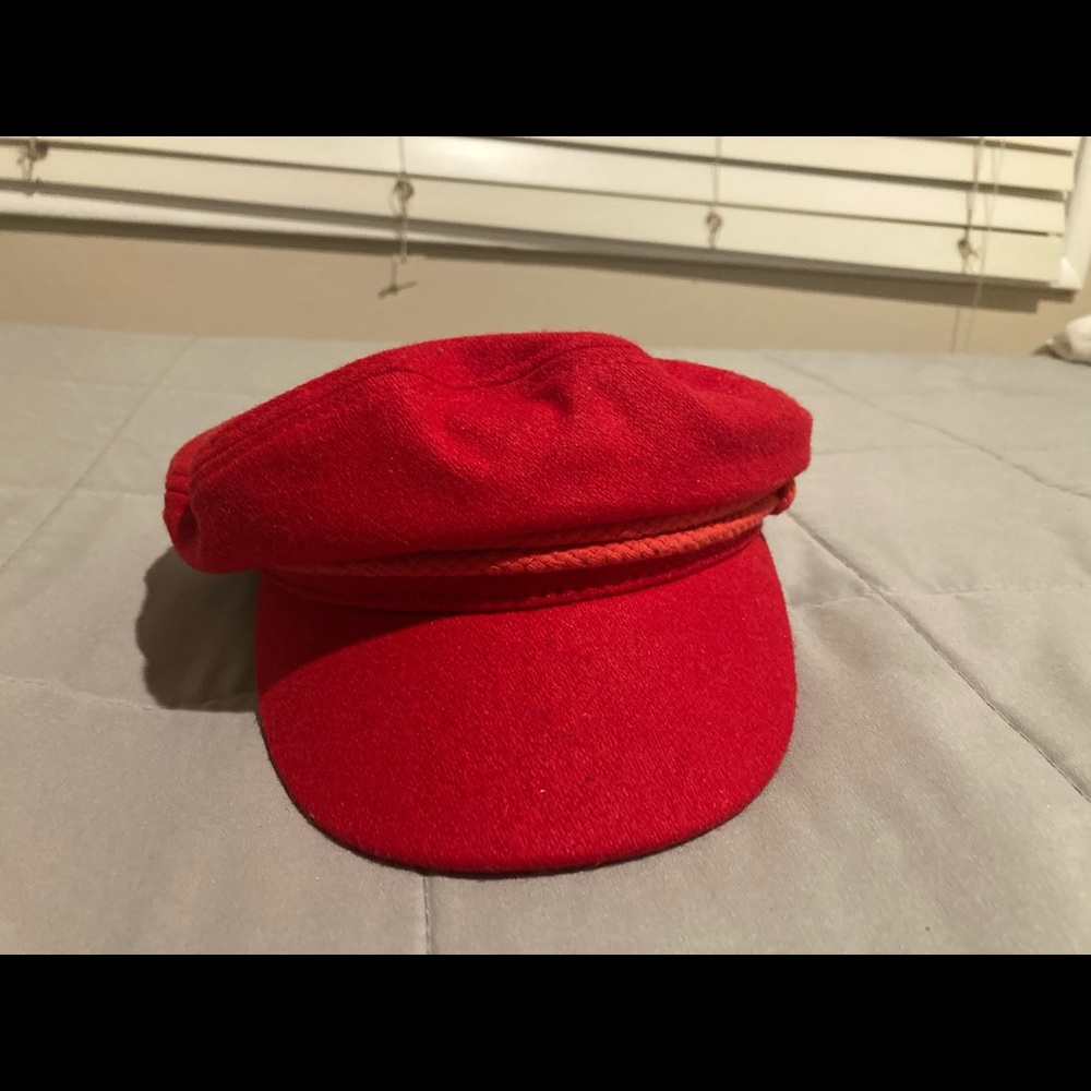 Brixton red Ashland cap hat